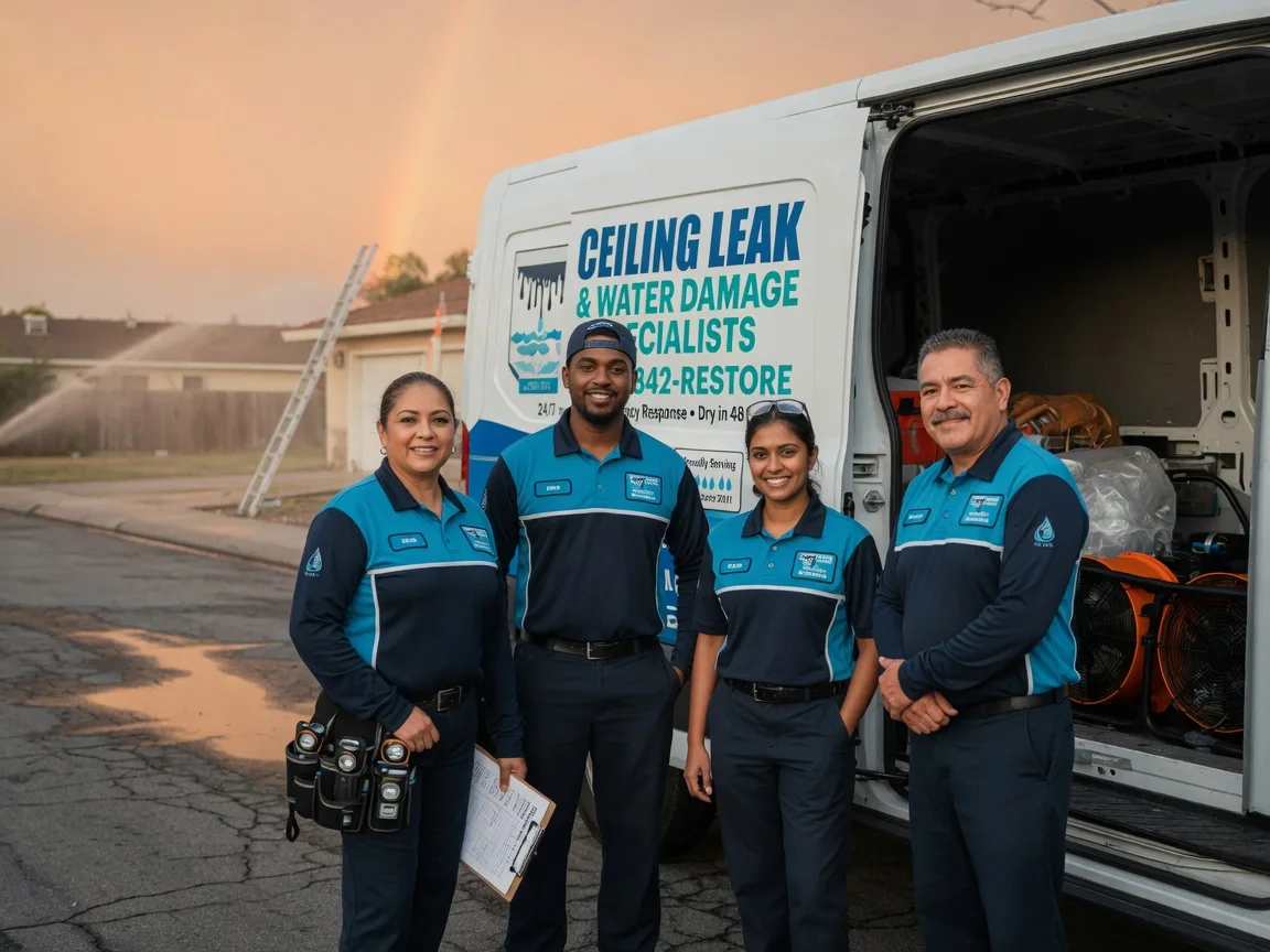 Ceiling Leak Cleanup company in Galway, NY