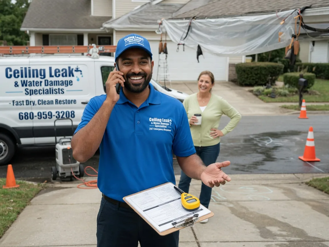 Ceiling Leak Cleanup Galway, NY FAQs